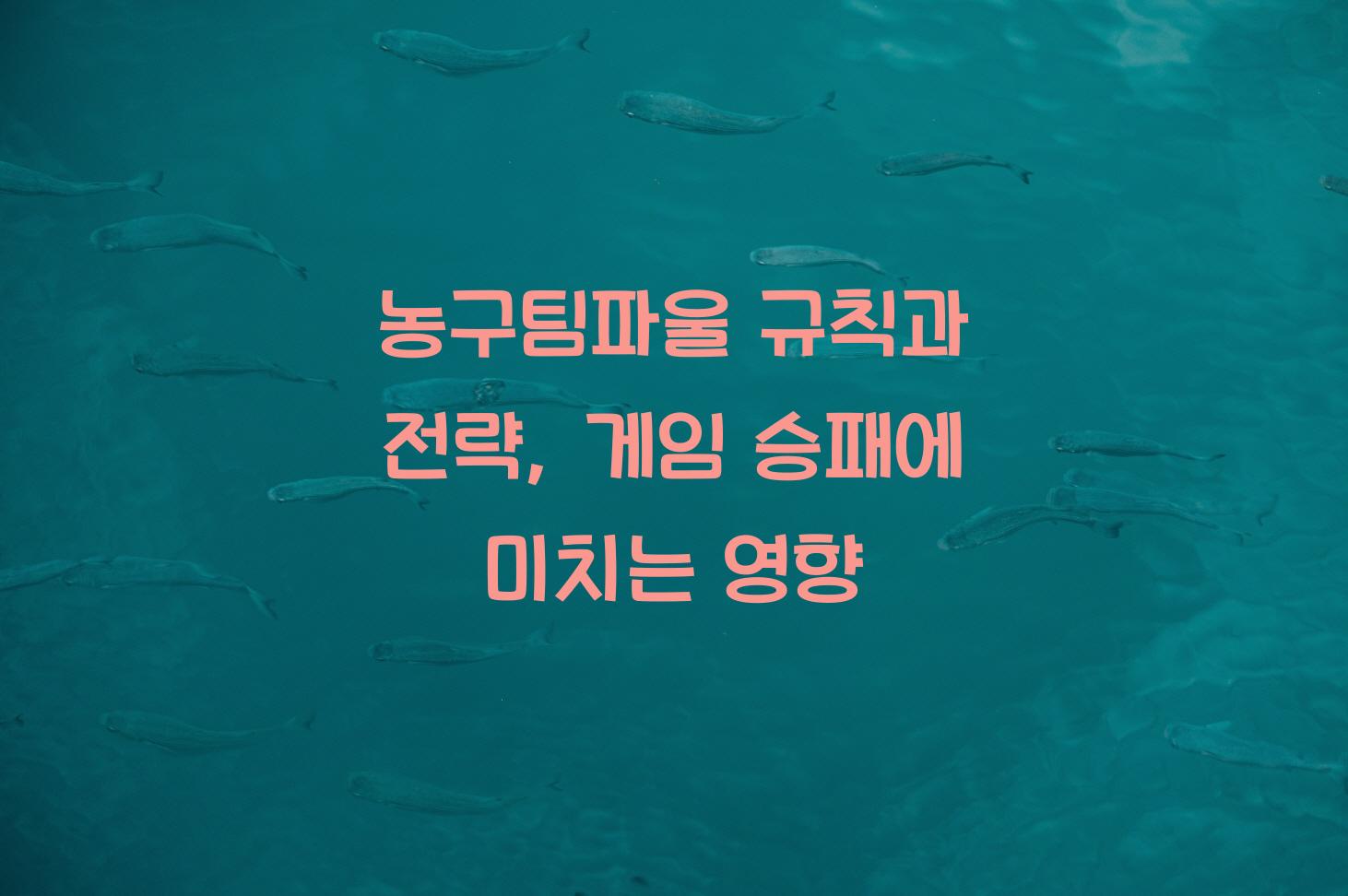 농구팀파울