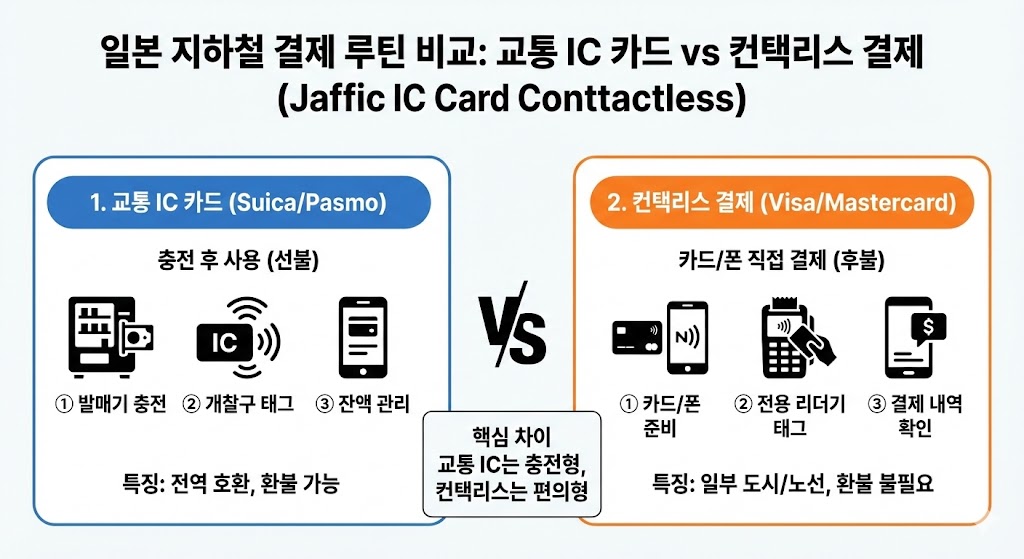 트래블월렛으로 일본 지하철 탈 수 있나? (2026 최신)｜도쿄&middot;오사카&middot;후쿠오카 가능/불가 3분 체크