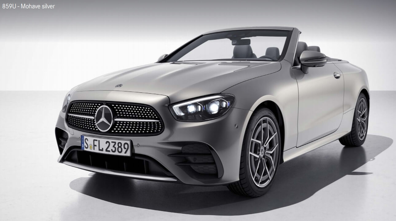 Mohave silver(색상 코드 : 859) E 클래스 카브리올레 - Mohave silver(색상 코드 : 859)
