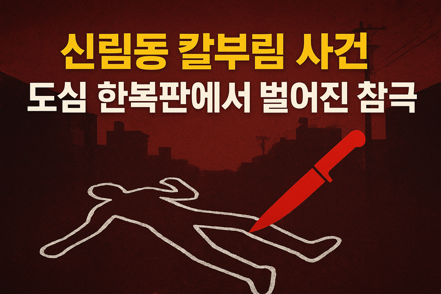 신림동 칼부림 사건, 충격과 과제