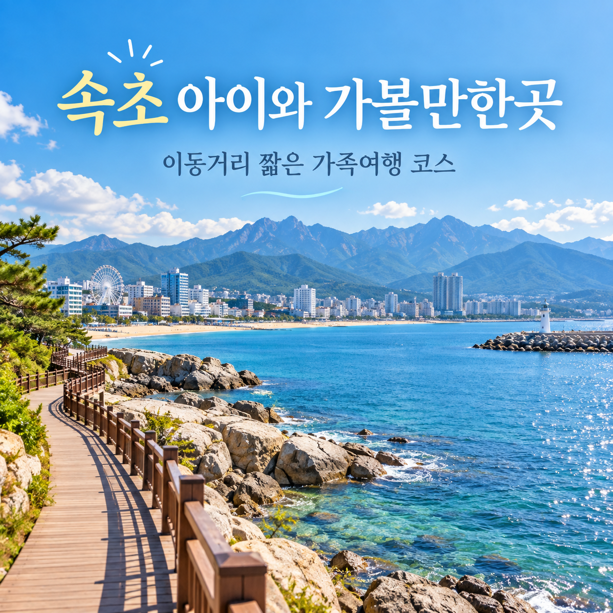 속초 아이와 가볼만한곳