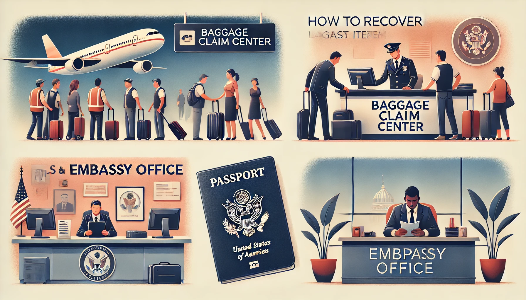 미국에서 분실물 찾기 관련 이미지