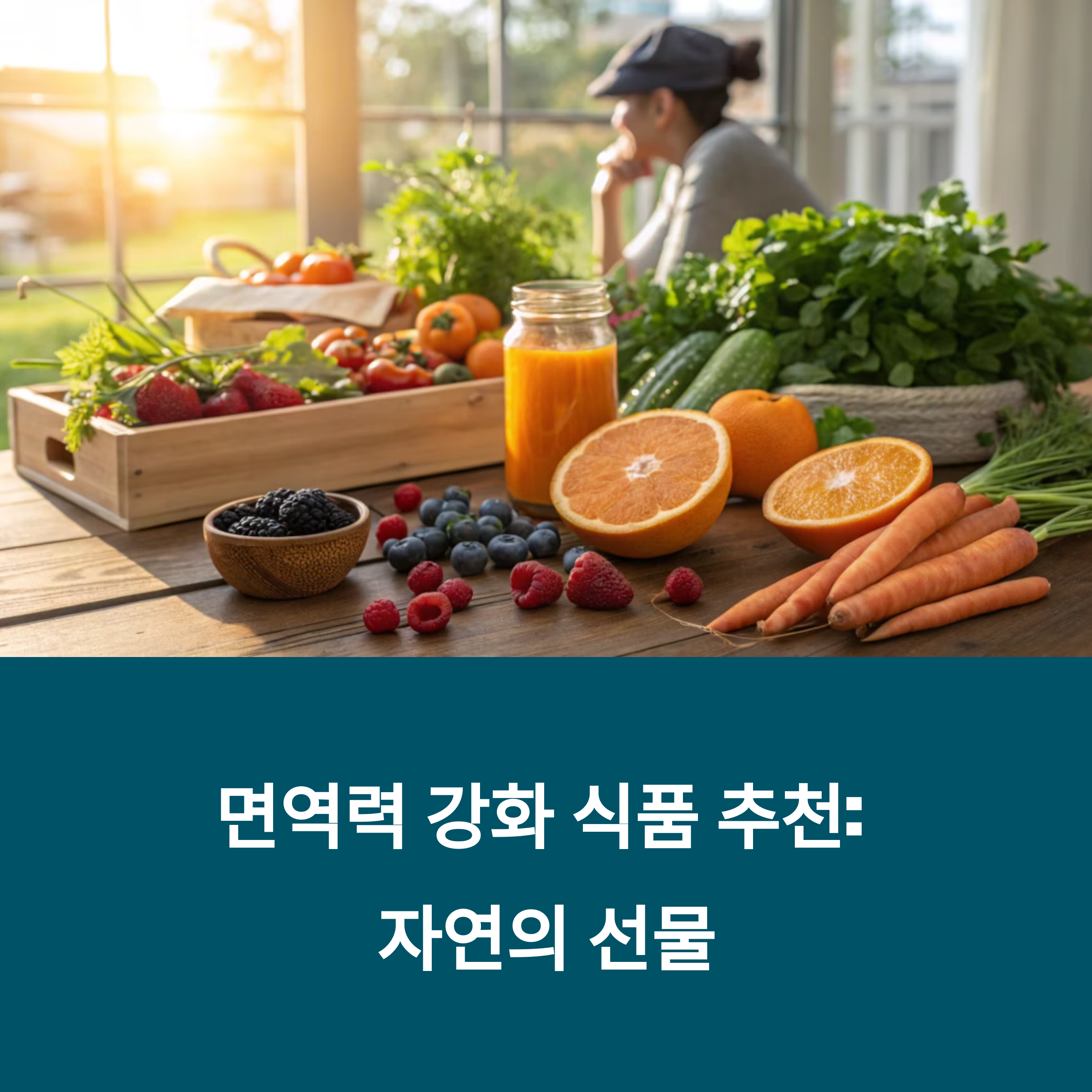 면역력 강화 식품 추천, 약보다 좋은 자연의 선물은?