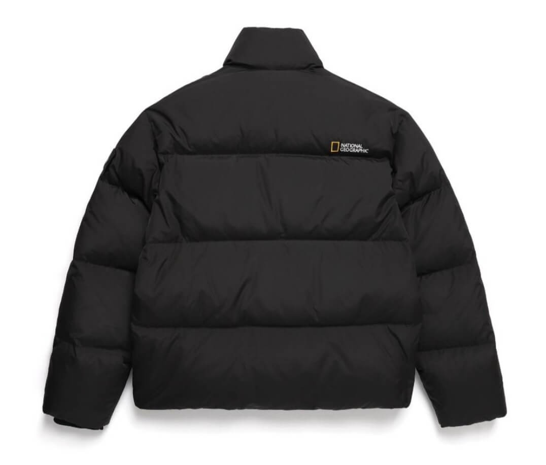 내셔널지오그래픽 패딩 뒷면
