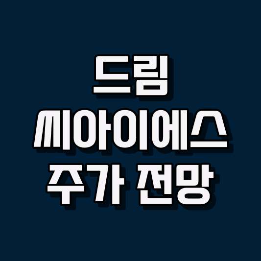 드림씨아이에스 주가 전망