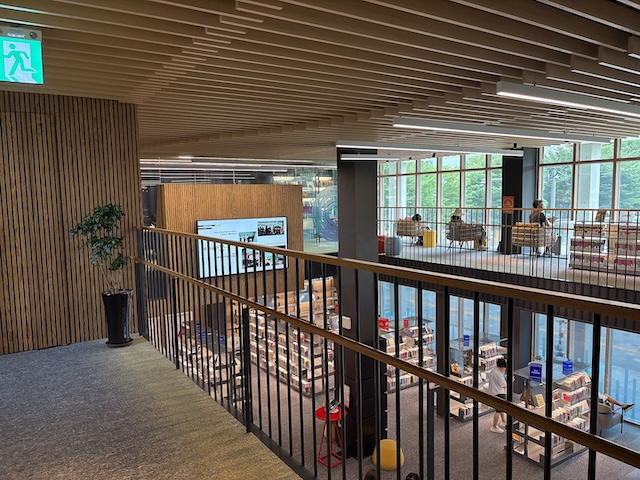 의정부 음악도서관 2층