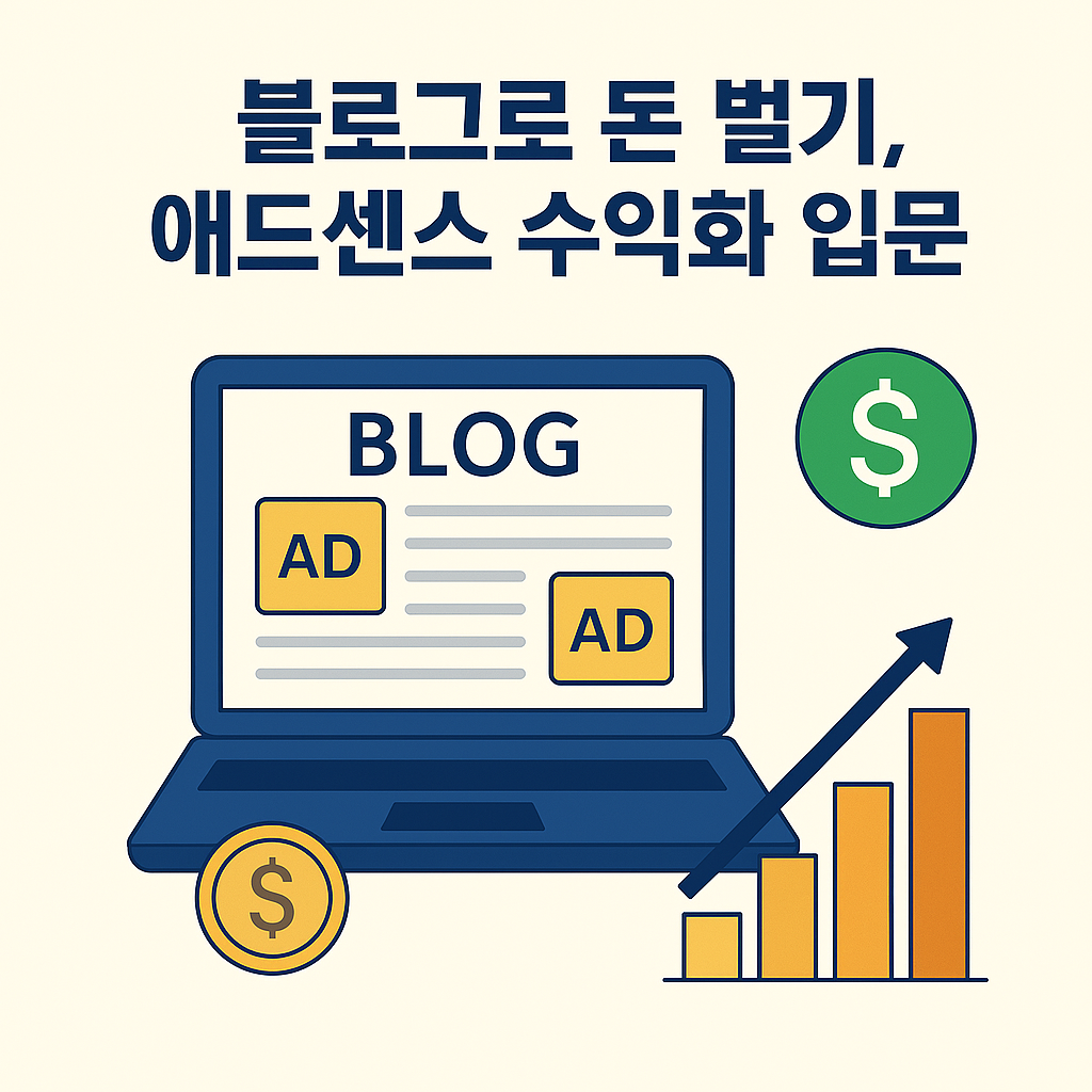 블로그로 돈 벌기, 애드센스 수익화 입문