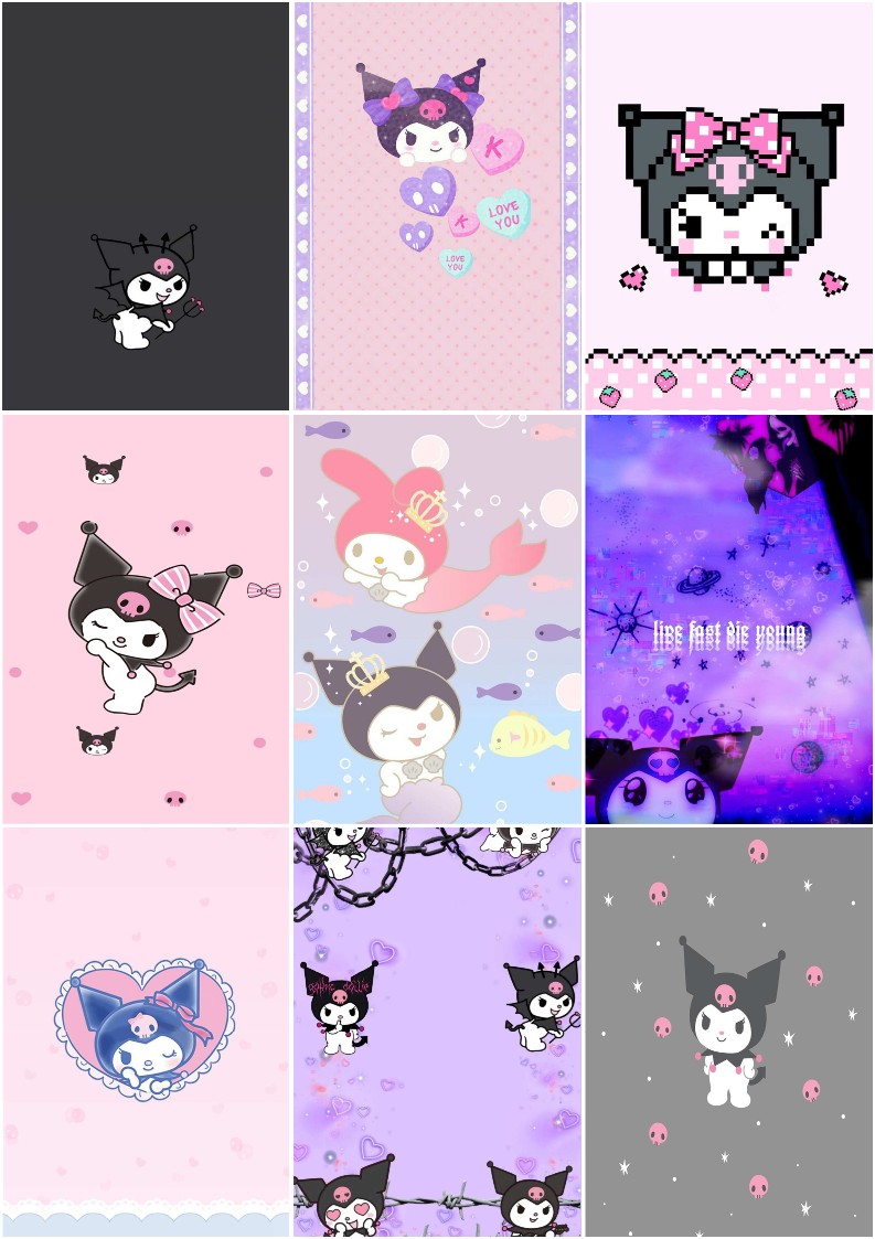 쿠로미 핸드폰 배경화면 아이폰