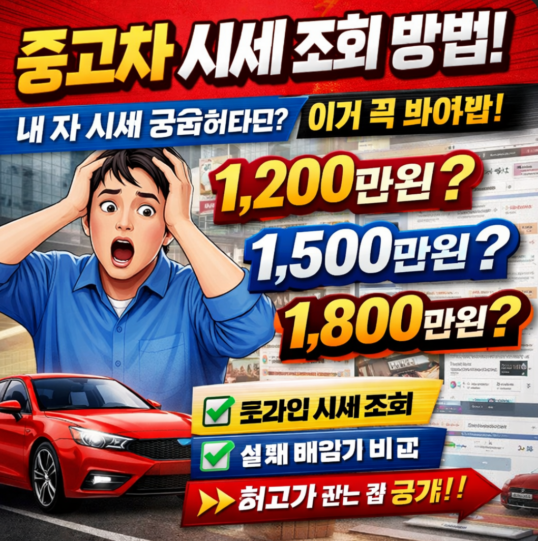 중고차 시세 조회