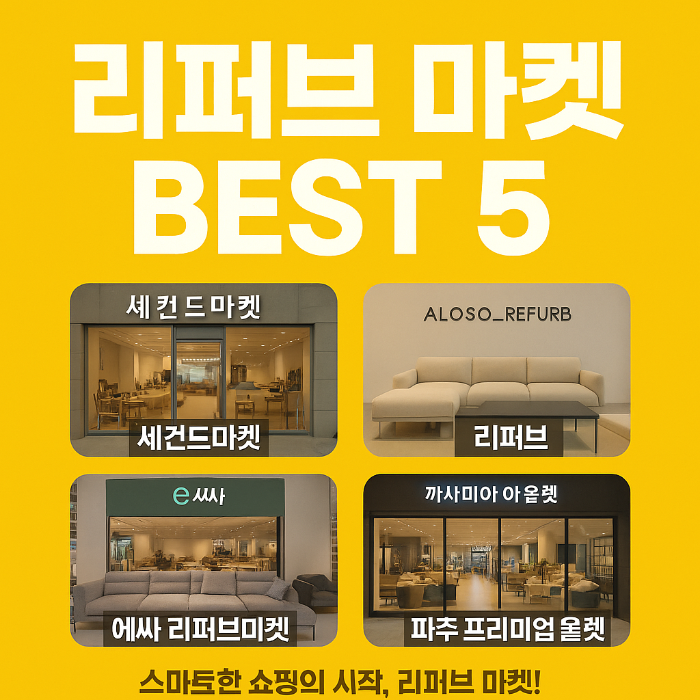 MZ세대 필수템! 합리적 소비의 시작, 리퍼브 쇼핑 꿀팁 대방출!