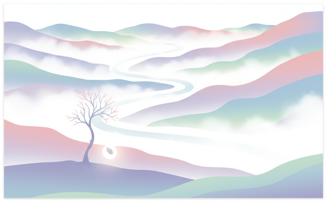 이 구절은 &lsquo;끊임없이 이어지는 근원적 생명력&rsquo;을 상징합니다.