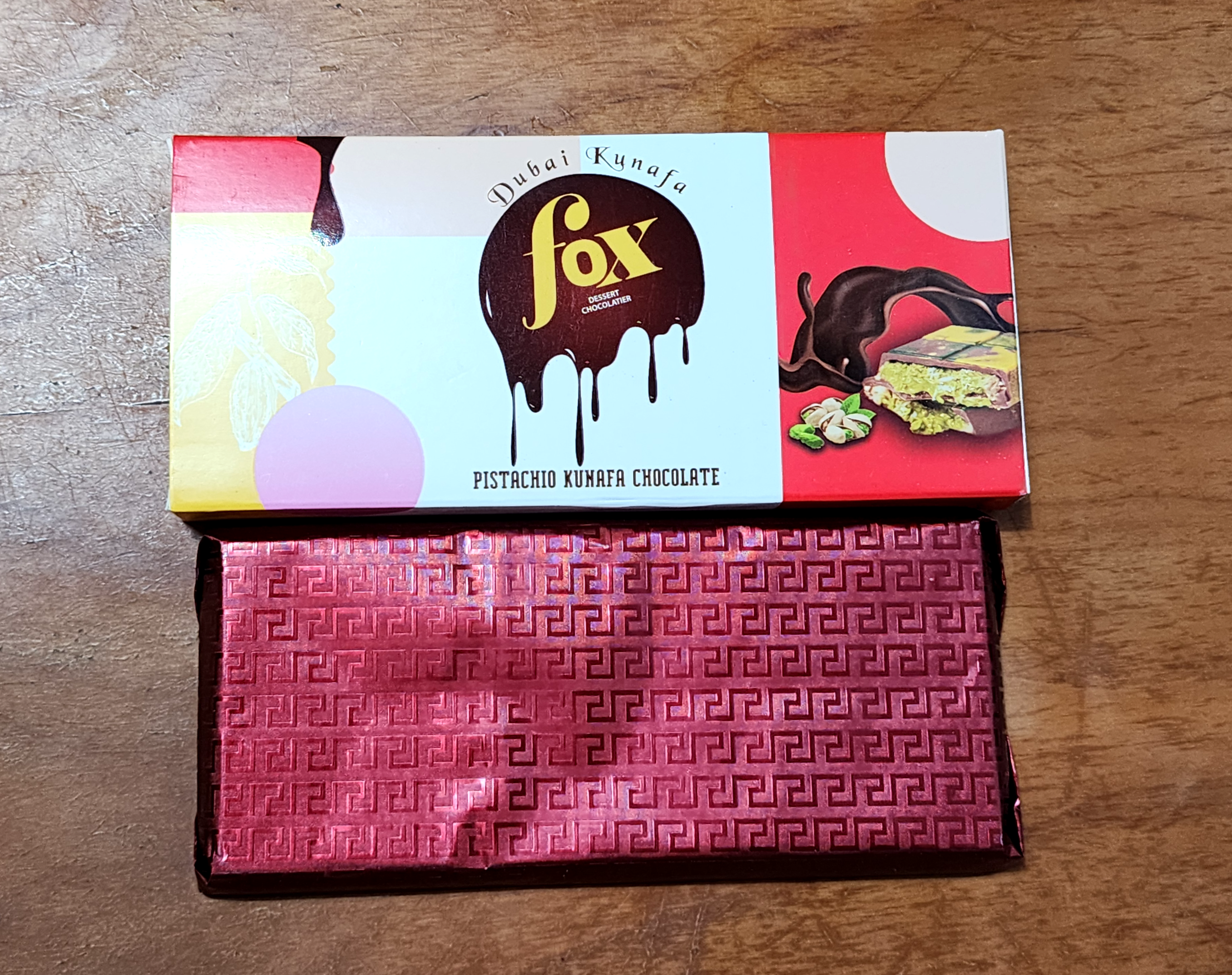 폭스두바이쿠나파초콜릿