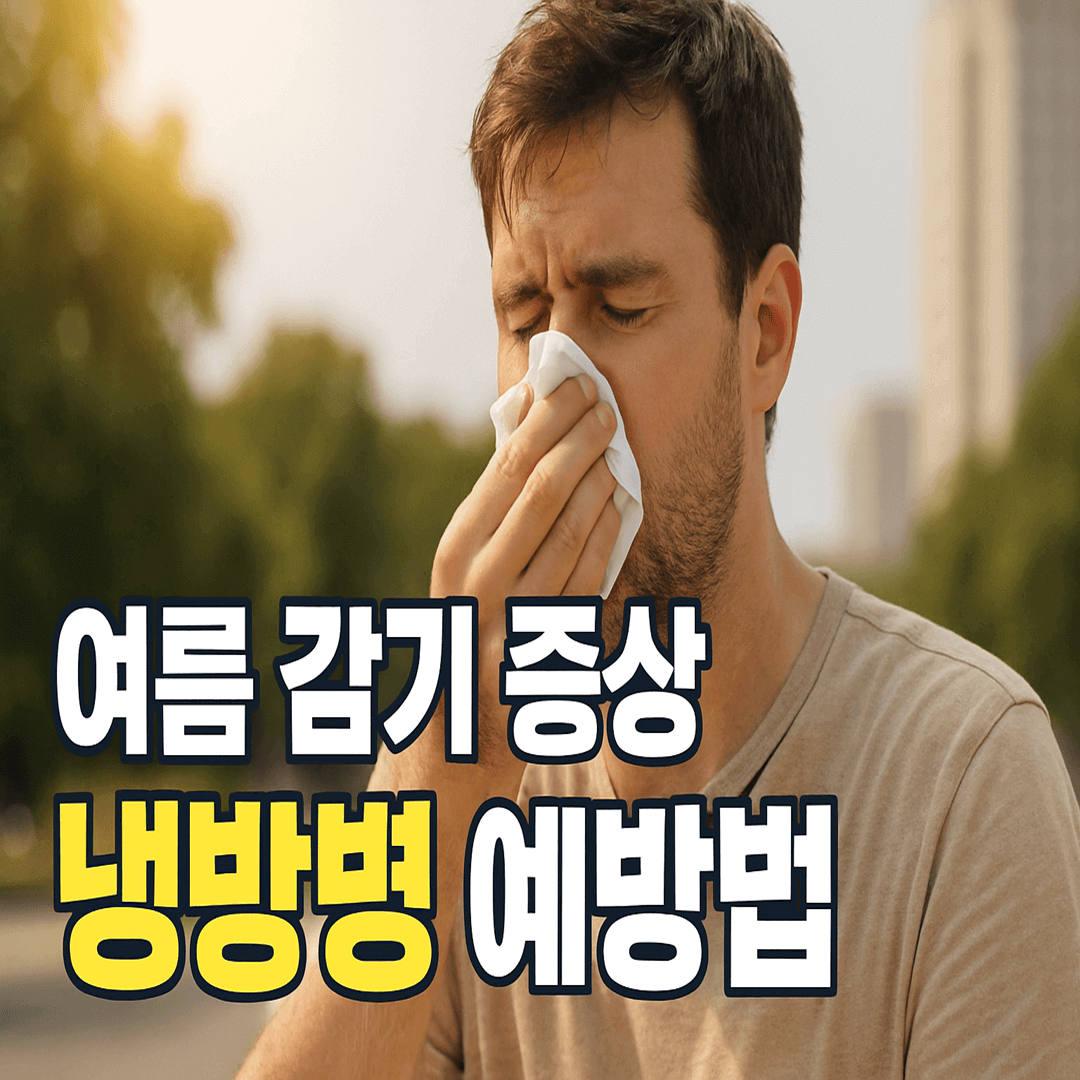 여름 감기 증상 냉방병 예방법