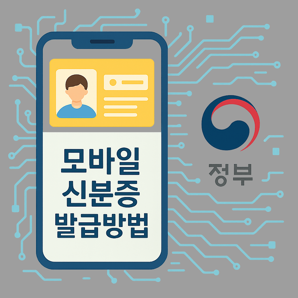 모바일 신분증 발급 방법과 사용처 총정리 📱 2025년 최신 가이드