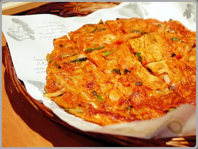 김치전맛있게 하는 법 완성된 
