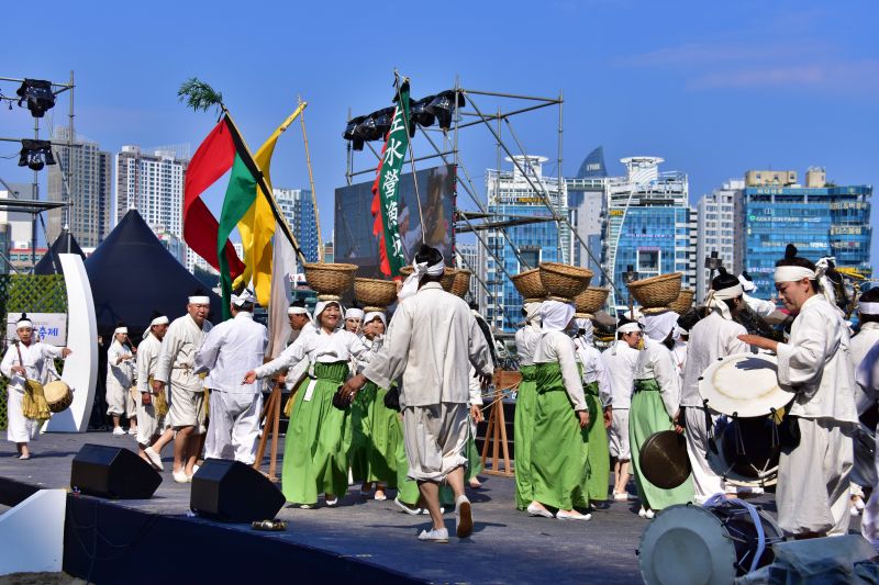 광안리 어방축제 풍경
