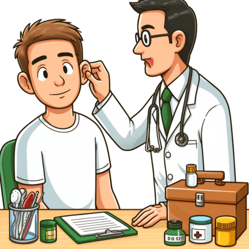 귀에 물이 들어갔을 경우