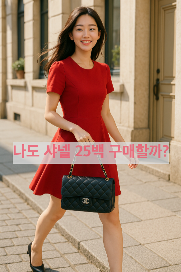 샤넬 25백 진짜 가격과 제니표 완벽 코디 노하우