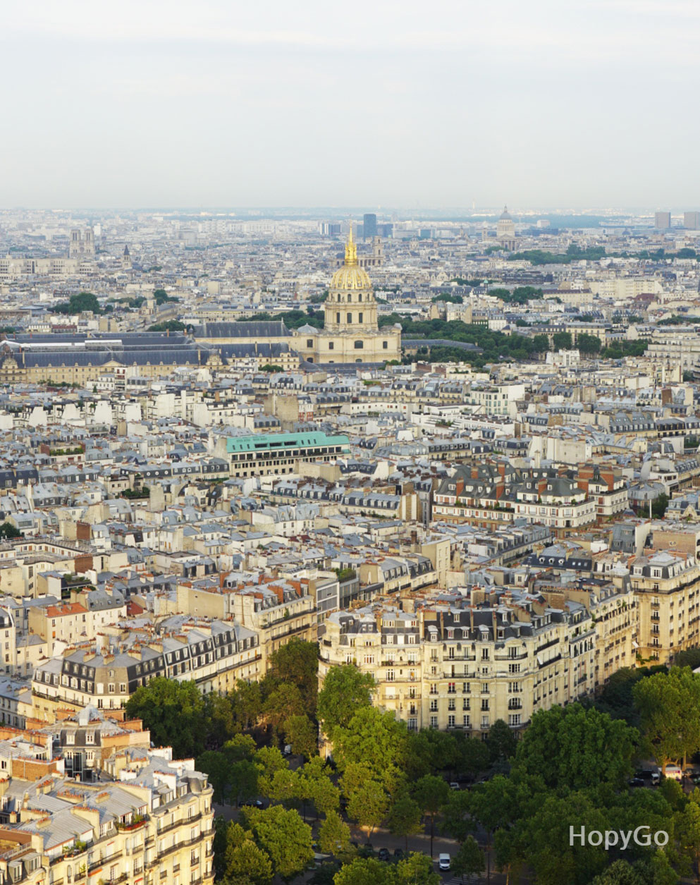 프랑스 파리 시내 전경