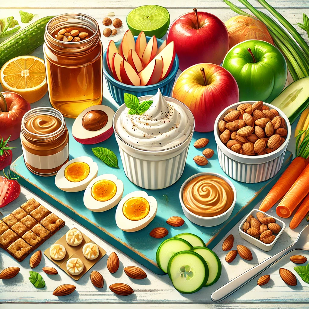 건강한 간식 선택