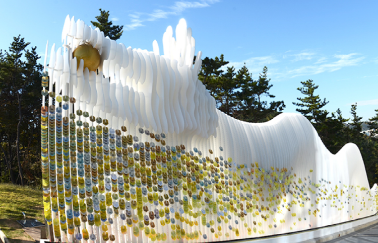 송도 케이블카 소원의 용