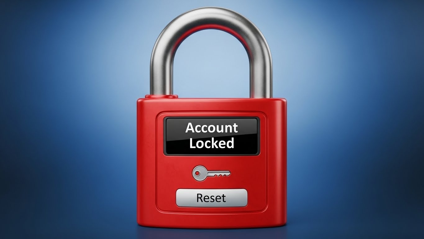 큐넷 계정 잠금 해제 및 본인 인증 과정을 상징하는 이미지