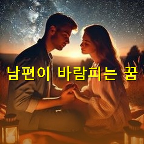 사랑스런-연인이-별빛아래에서-손을-잡고-마주보는-모습