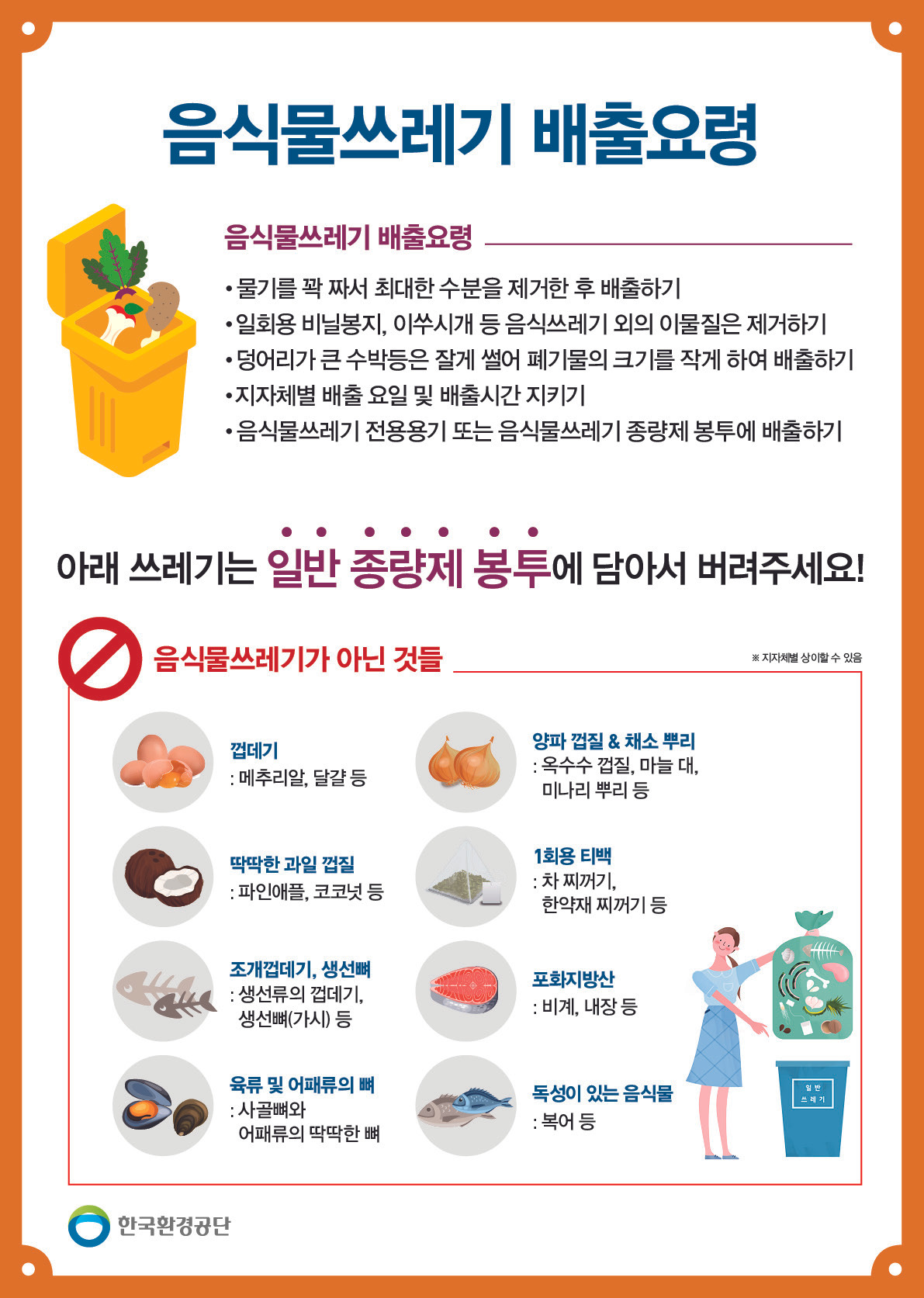 귤껍질- 분리수거 -올바른- 방법