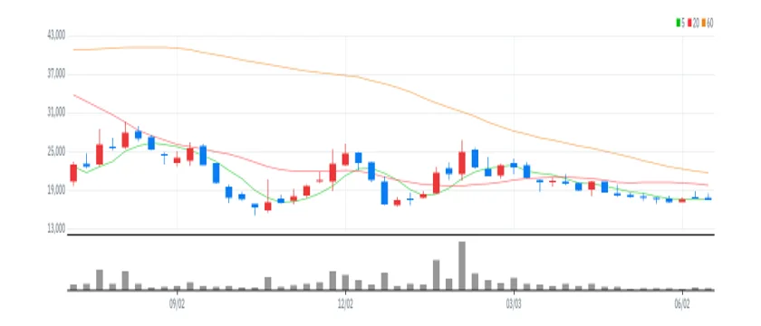 자이언트스텝 주봉