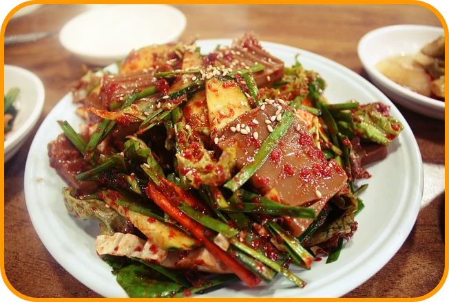 도토리묵 무침