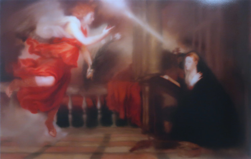 (Annunciation after Tizian, 1973)