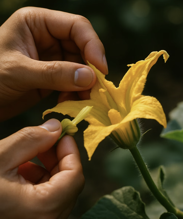 꽃은 피는데 열매가 안 열려요?