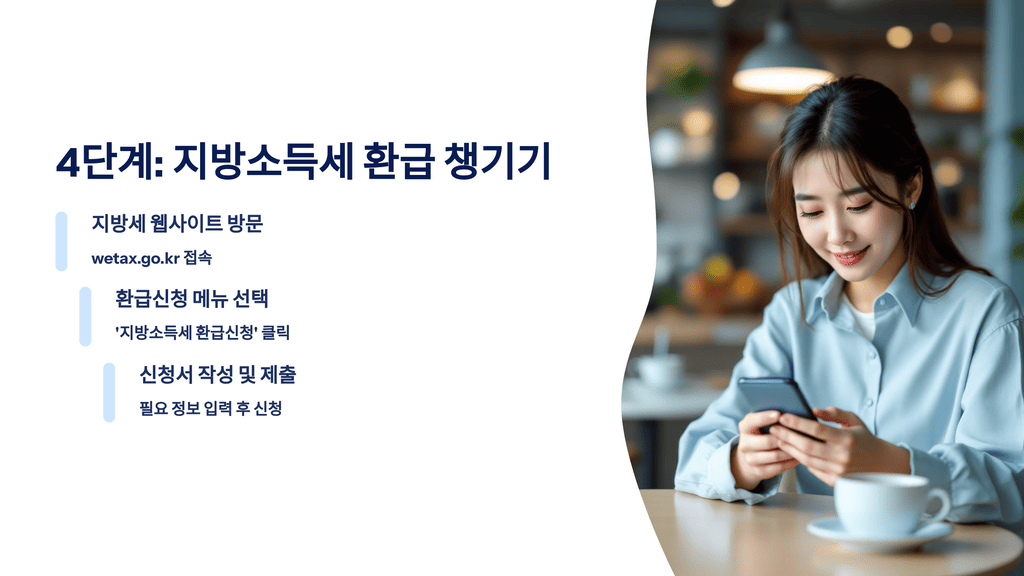 4단계: 지방소득세 환급 챙기기