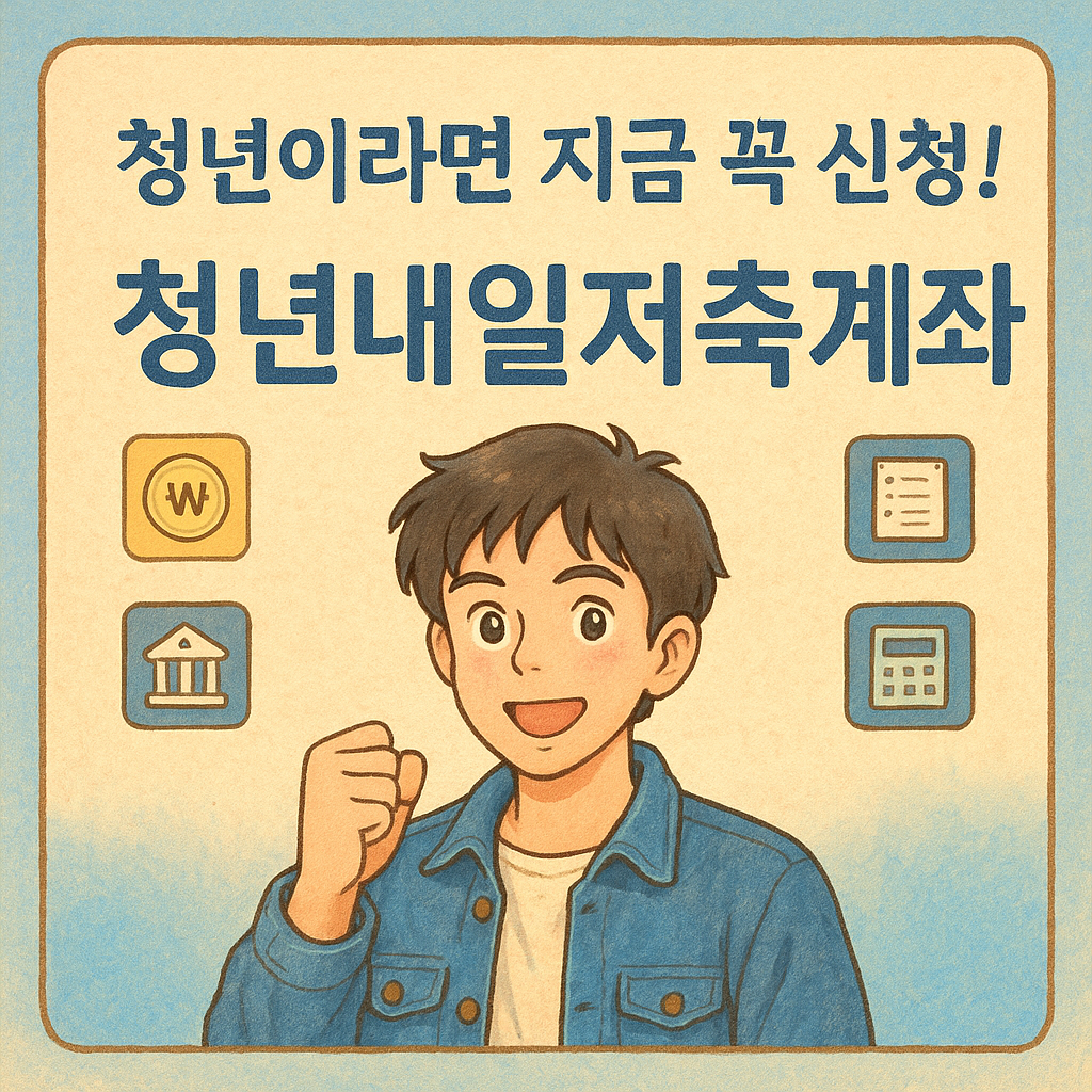 청년내일 저축계좌 신청방법