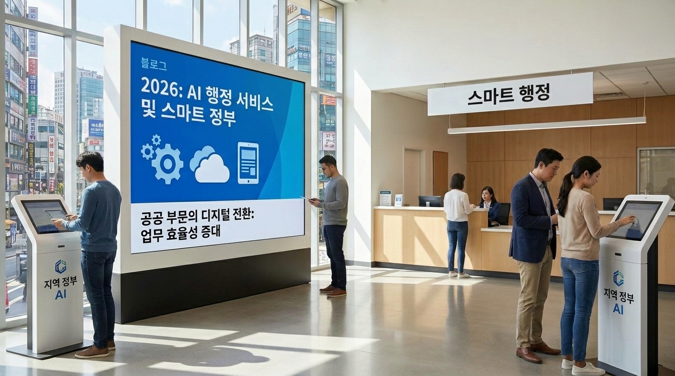 이제는 'AI 공무원' 시대? 우리 동네 주민센터가 달라진다