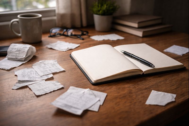 정리되지 않은 지출을 바라보던 어느 날의 기록