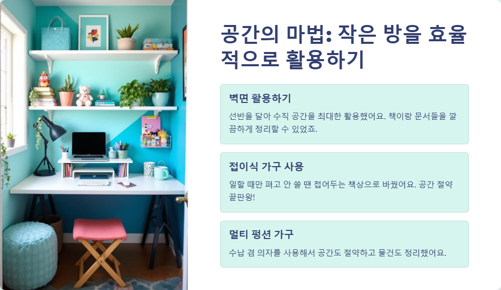 작은 방 재택근무 환경 구축
