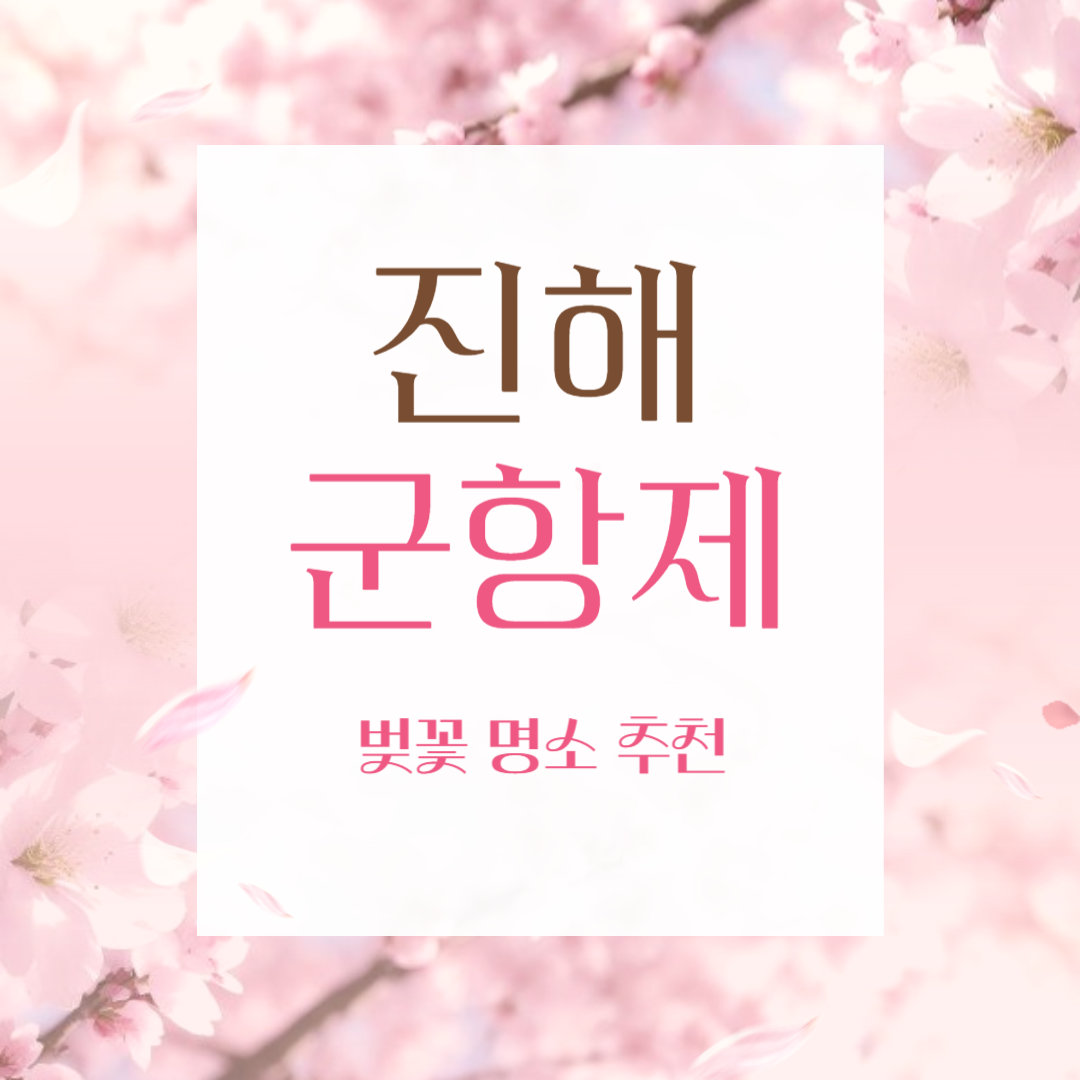 진해군항제 벚꽃 축제