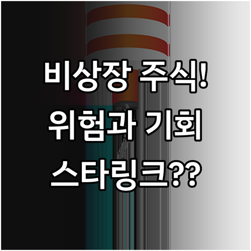 비상장 주식 거래 주의점과 스타링크 ..