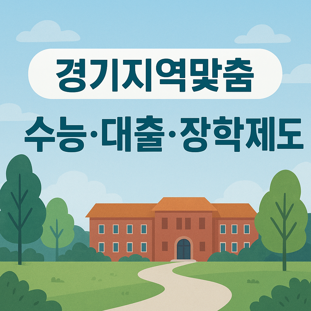 2025 수능 원서접수 + 장학금&middot;대출 제도