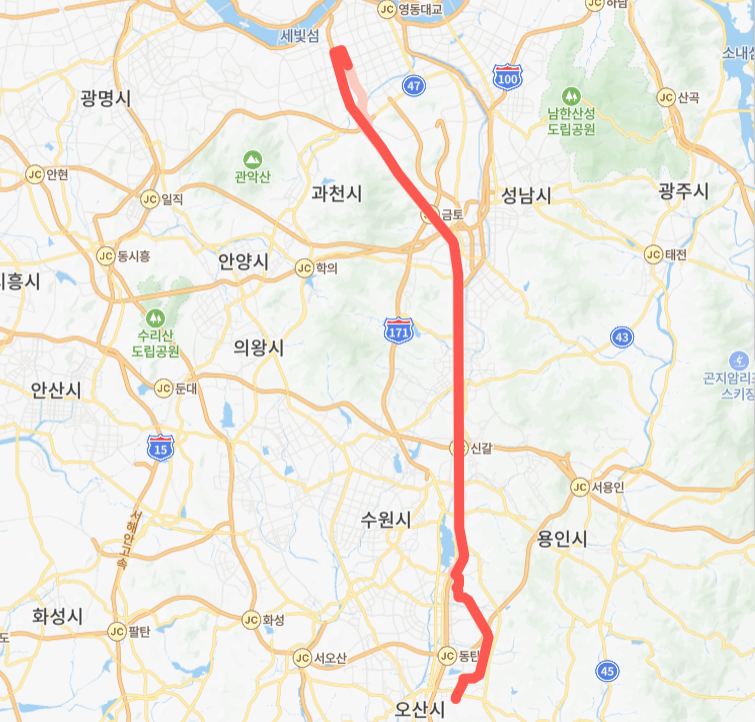 서울-화성-6002번-버스-노선-지도