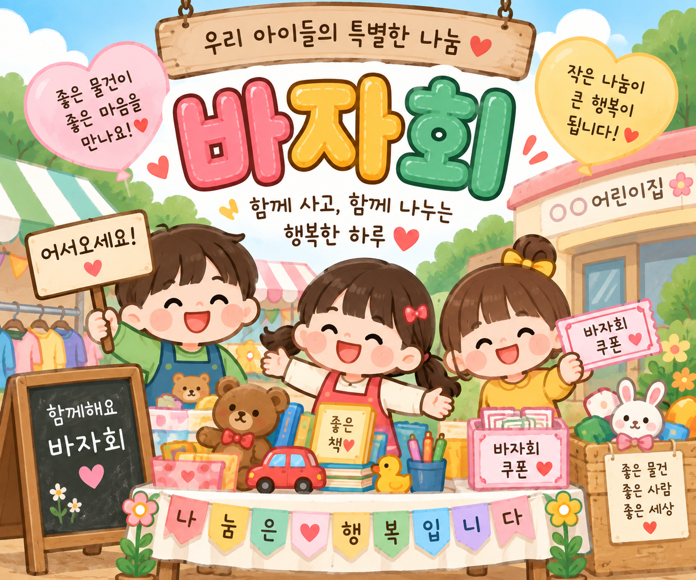 함께 나누는 행복한 바자회
