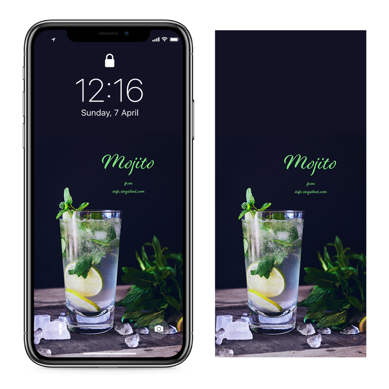03 모히토 C - Mojito 아이폰여름배경화면