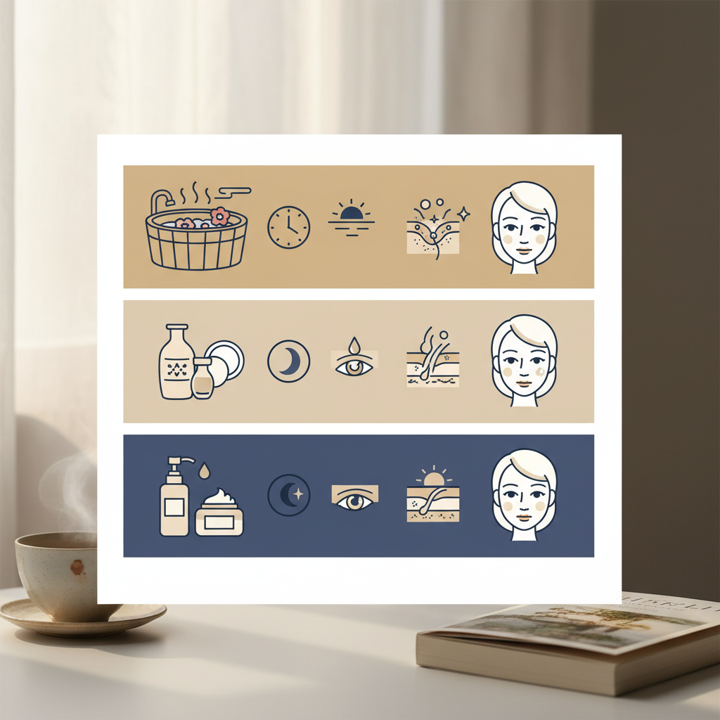 ケアアイテムの選択と実証的評価の学術図解