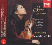 장영주(사라 장), 비탈리 『샤콘느』연주 음반 자켓