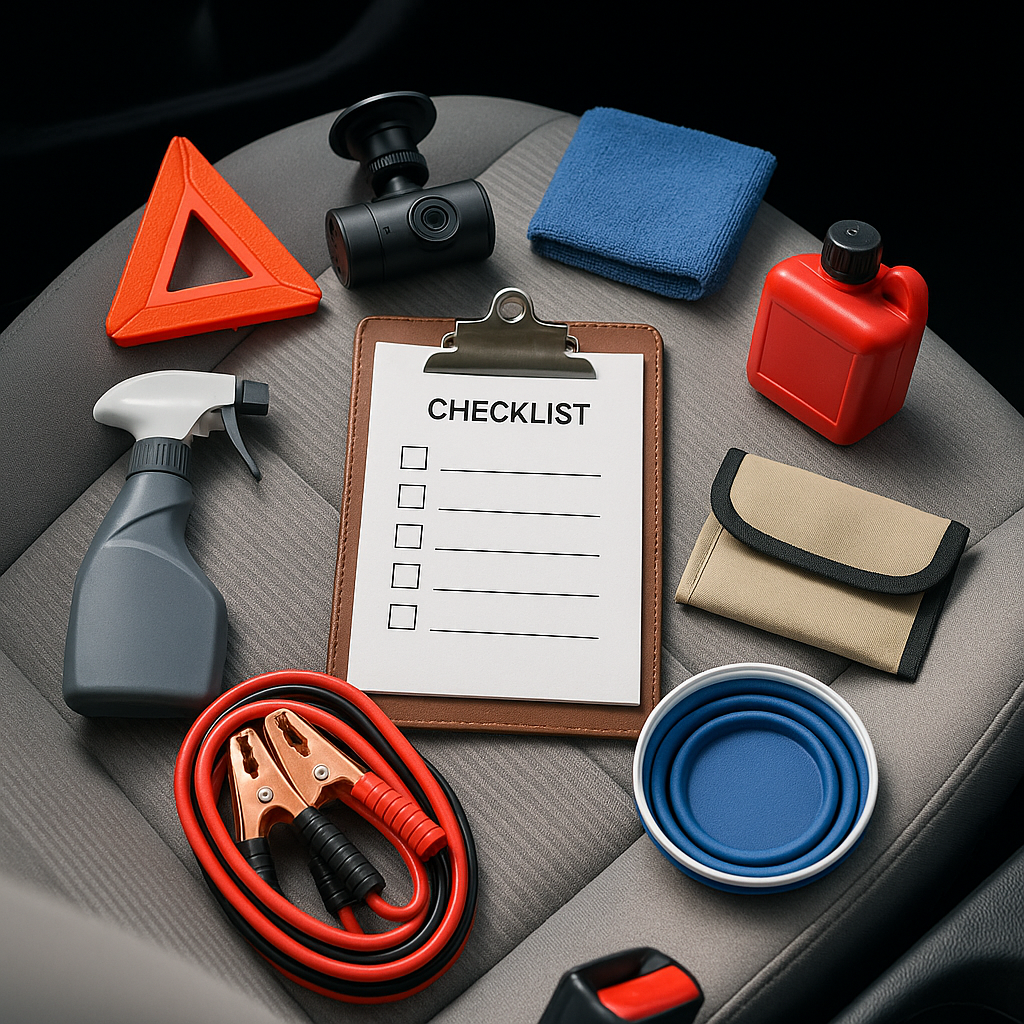 초보 운전자 필수 차량용품 7가지: 첫 차에 꼭 필요한 아이템 체크리스트