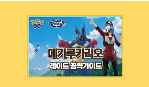 메가루카리오 레이드 공략
