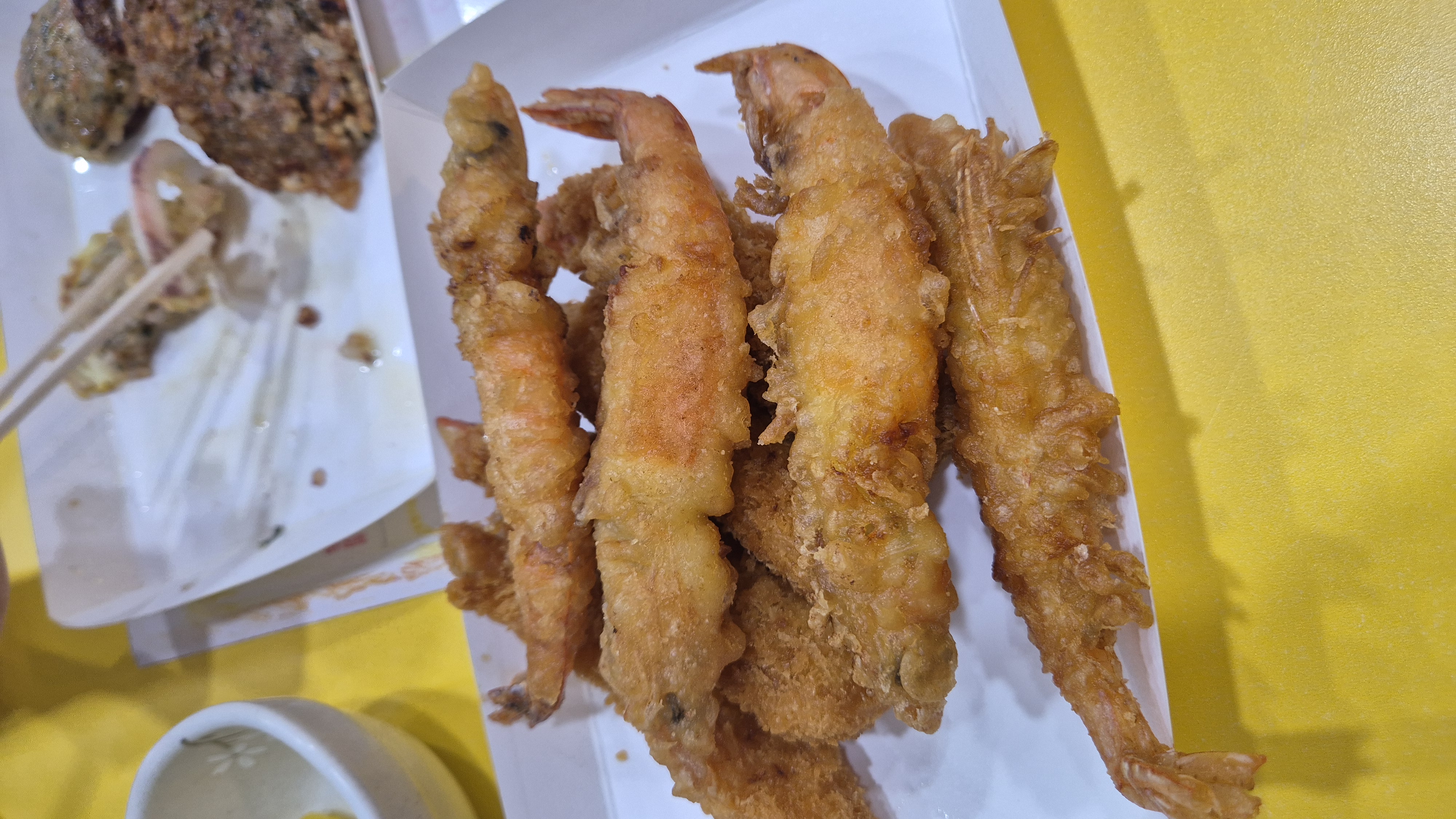 황부자튀김 왕새우튀김