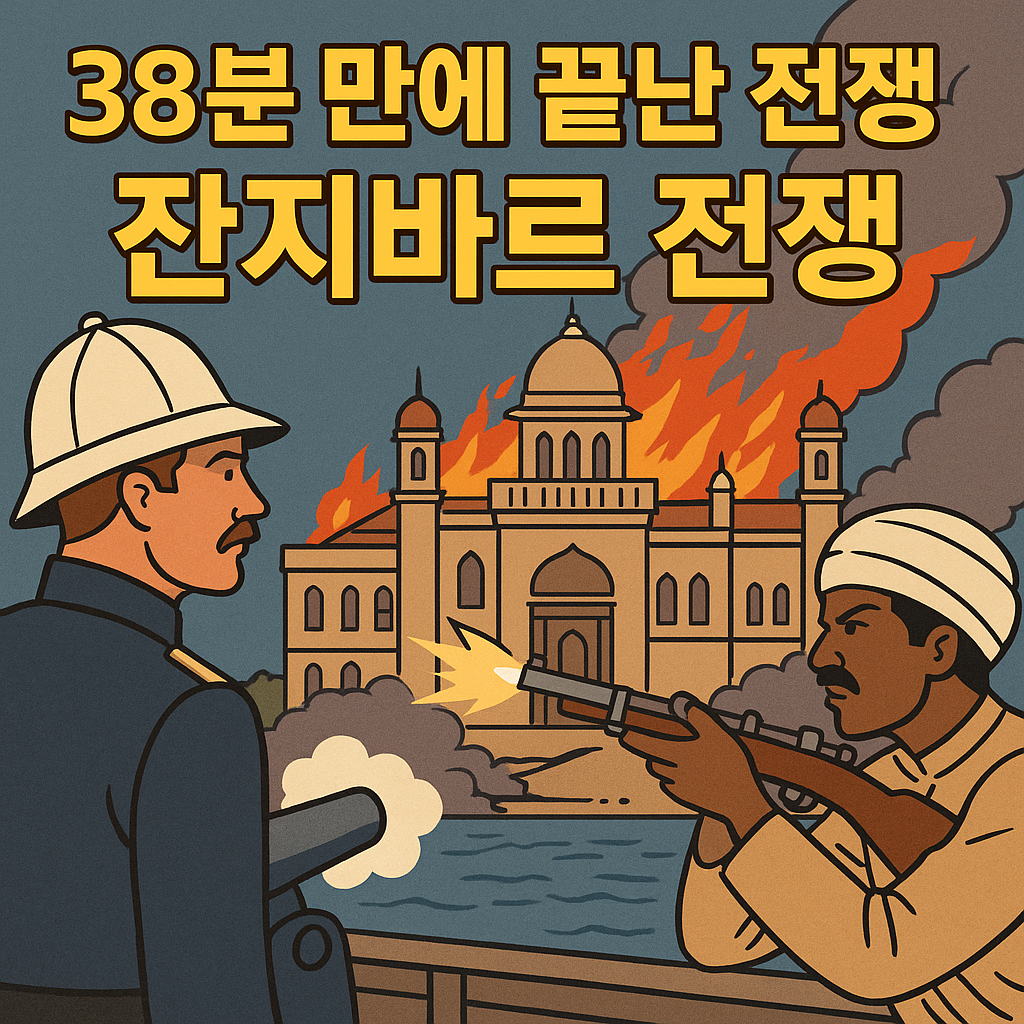 1896년, 세계에서 가장 짧았던 잔지바르 전쟁! 단 38분 만에 무너진 나라와 그 극적인 이야기를 지금 만나보세요.