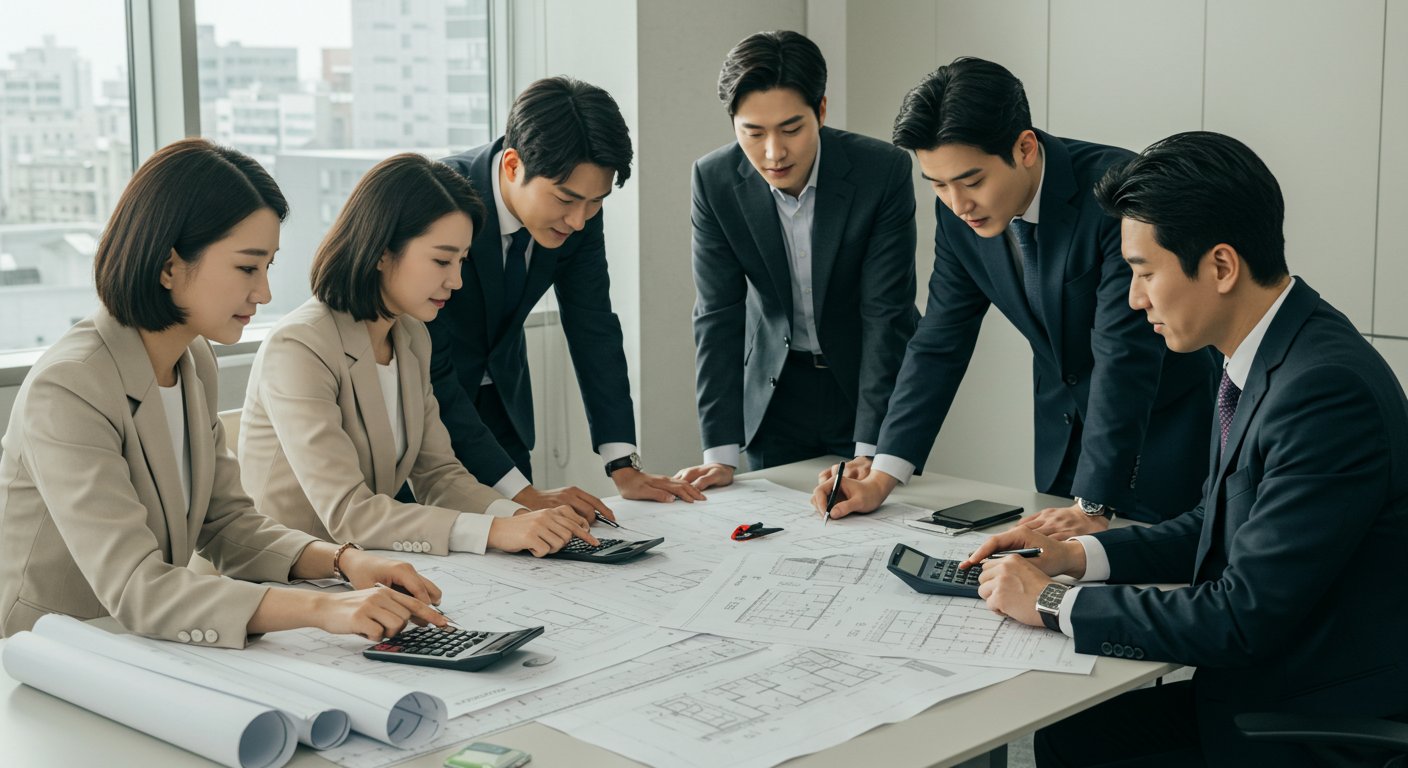 대금분할, 현물분할, 투자지분